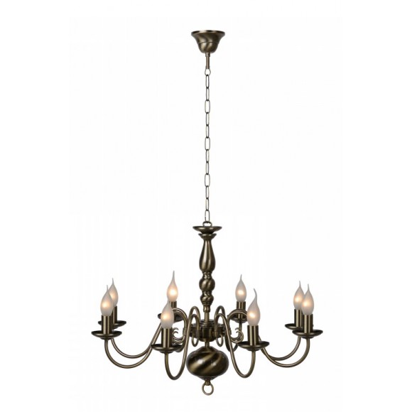 závesné svietidlo - luster Lucide BARROCCO 78362/08/03 8x40W E14
