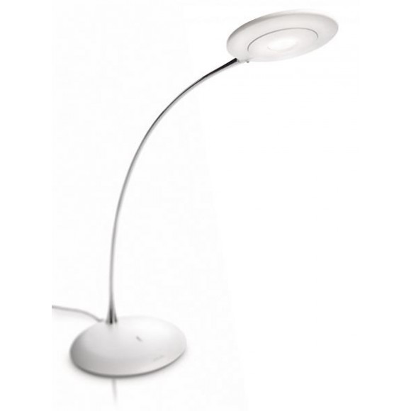 LED stolná lampa Philips lollypop 1x6W -> nahrádza 40W - biela