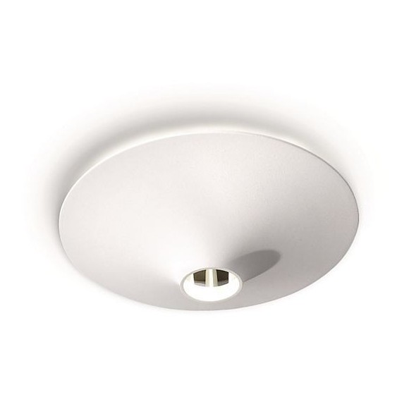 LED prisadené nástenné a stropné svietidlo Philips CRATER 1x6W -> nahrádza 35W - biela