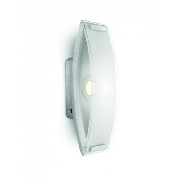 LED prisadené nástenné a stropné svietidlo Philips PONTE 1x6W -> nahrádza 40W - hliník