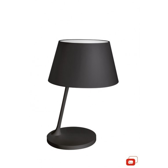 stolná lampa dotyková Philips POSADA 2x75W E27 - čierna