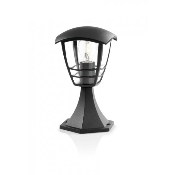 vonkajšia lampa Philips CREEK 1x60W E27 - čierna