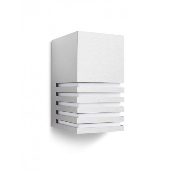 vonkajšie nástenné svietidlo Philips VERANDA 1x20W E27 - nerezová oceľ