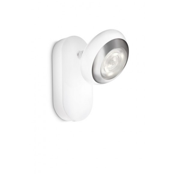 LED nástenné svietidlo bodové lampa Philips SEPIA 1x3W -> nahrádza 25W - biela