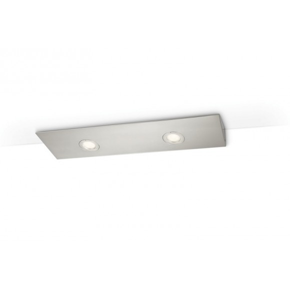 nástenné svietidlo bodové Philips FINESSE 2x20W G4 - matný chróm