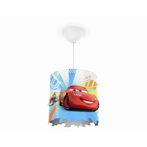 detské závesné stropné svietidlo - luster Philips CARS 1x23W E27 - mix farieb