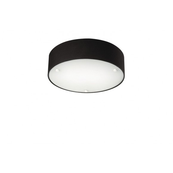 prisadené nástenné a stropné svietidlo Philips VELOUR 2x23W E27 - čierna