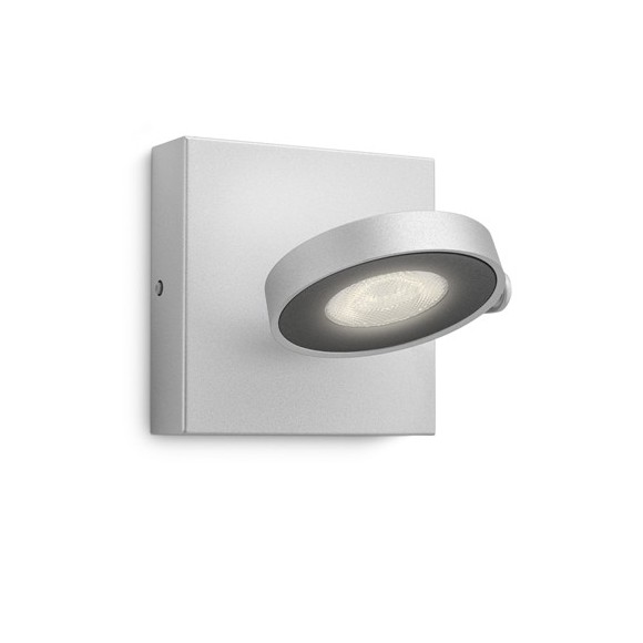 LED nástenné svietidlo bodové Philips CLOCKWORK 1x4W -> nahrádza 30W - šedá