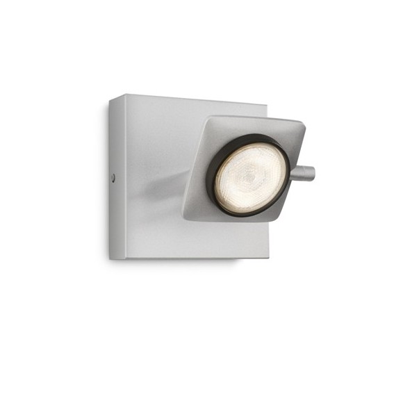 LED nástenné svietidlo bodové Philips MILLENNIUM 1x4W -> nahrádza 30W - šedá