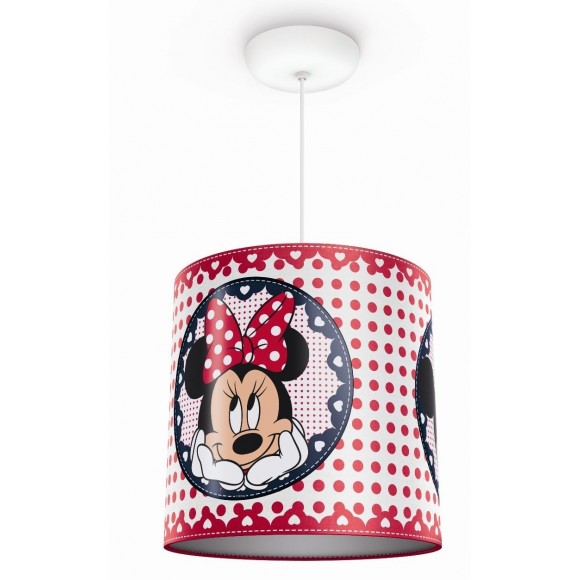 detské závesné stropné svietidlo - luster Philips MINNIE MOUSE 1x23W E27 - mix farieb