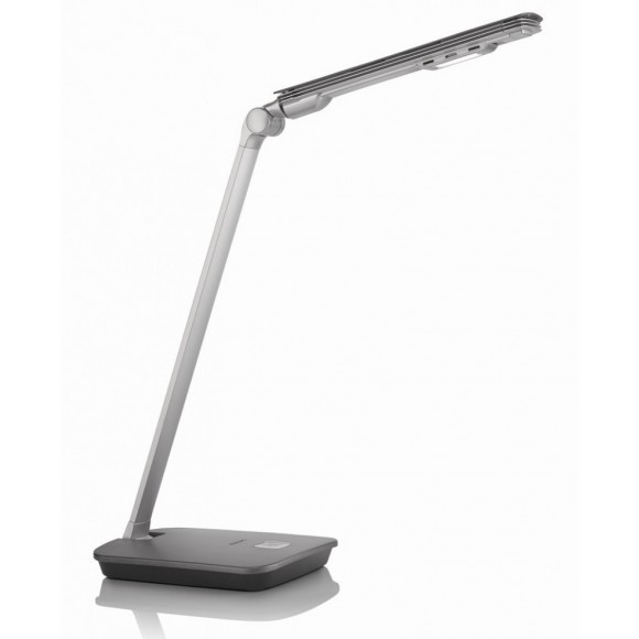 LED stolná lampa Philips 1x6W -> nahrádza 40W - šedá