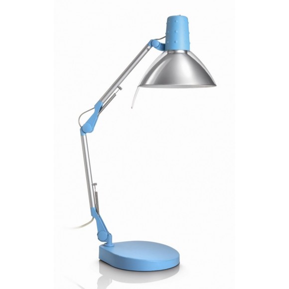 stolná lampa Philips 1x12W E14 - modrá