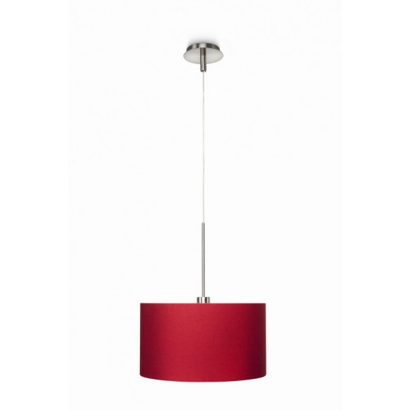 závesné stropné svietidlo - luster Philips Odette 1x53W E27 - červené