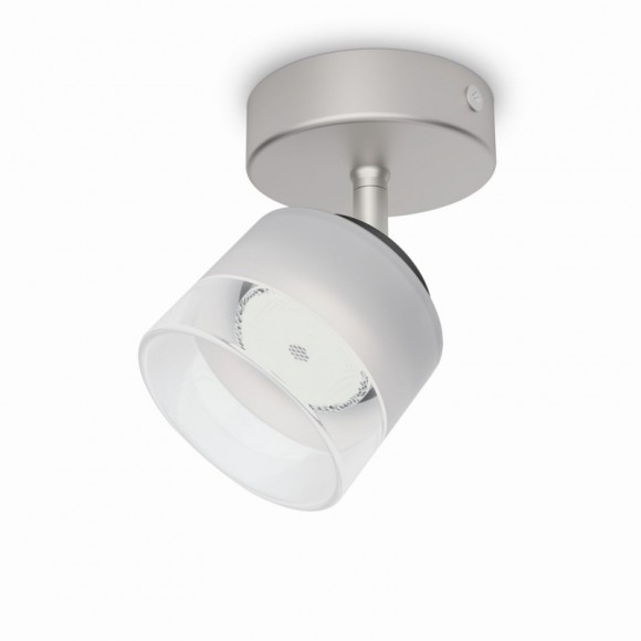 LED prisadené nástenné a stropné svietidlo bodové Philips FREMONT 1x4W -> nahrádza 30W - matný chróm