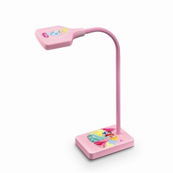LED detská stolná lampa Philips PRINCESS 1x4W -> nahrádza 30W - ružová