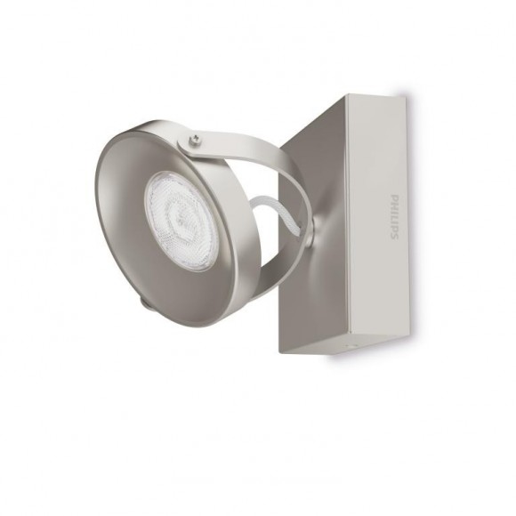 LED nástenné svietidlo bodové Philips SPUR 1x4,5W -> nahrádza 30W - matný chróm