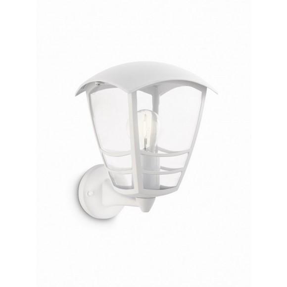 vonkajšie nástenné svietidlo lampa Philips 1x60W E27 - biela
