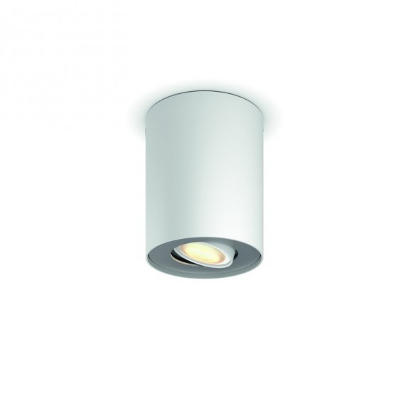 LED prisadené stropné svietidlo bodové Philips HUE PILLAR - biele (extension kit)