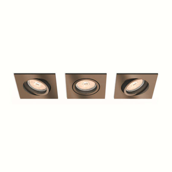 Set bodových podhľadových svietidiel Philips Donegal 50403/05 / PN