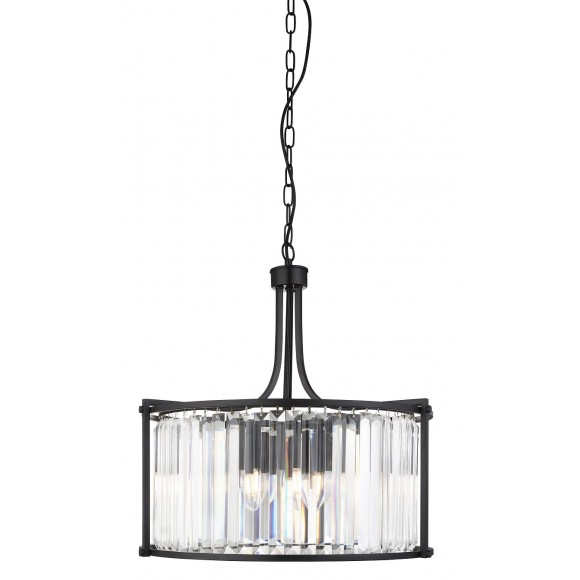 Searchlight 8295-5BK Victoria závesné svietidlo E27 5 x 60W