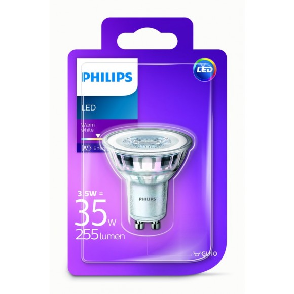 Philips 101383521 LED žiarovka 1x3,5W | GU10 | 2700K