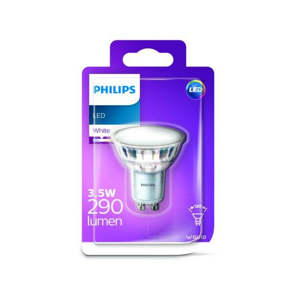Philips 8718696686744 LED žiarovka 1x3,5W | GU10 | 3000K