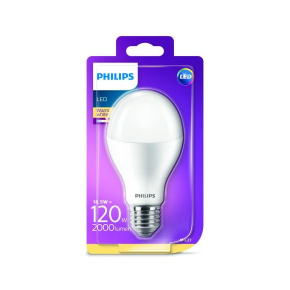 Philips 8718696701614 LED žiarovka 1x18,5W | E27 | 2700K