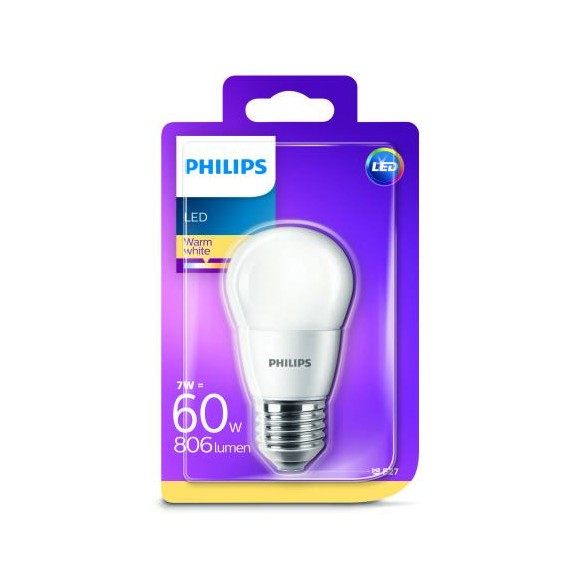 Philips 8718696702918 LED žiarovka 1x7W | E27 | 2700K