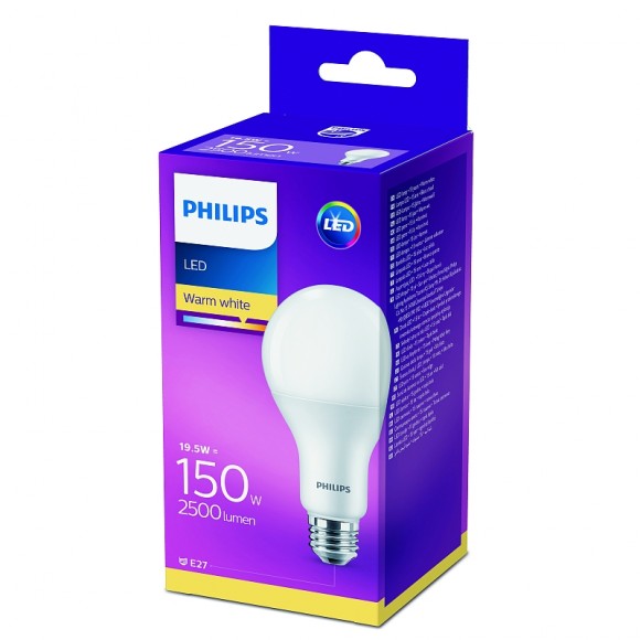 Philips 8718696813799 LED žiarovka 1x19,5W | E27 | 2700K