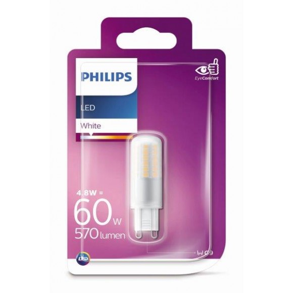 Philips 8718699658168 LED žiarovka 1x4,8W | G9 | 3000K - EYECOMFORT