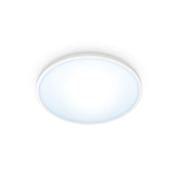 WiZ 8719514337978 LED stropné svietidlo Superslim 1x14w | 1400lm | 2700-6500k - stmievateľné, biela