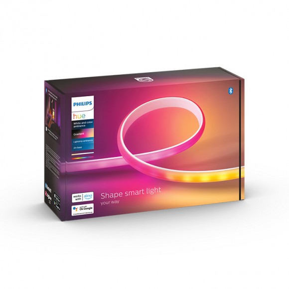 Philips Hue 8719514339965 LED pásik Gradient 2m 1x20W | 1800lm | 2000-6500K | RGB - White and color Ambiance, stmievateľný