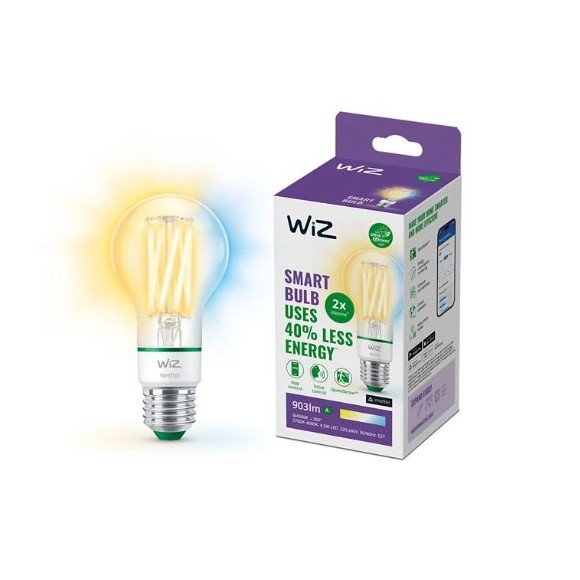 Philips WiZ tunable 8720169076037 LED inteligentná žiarovka | 4,3W E27 | 903lm