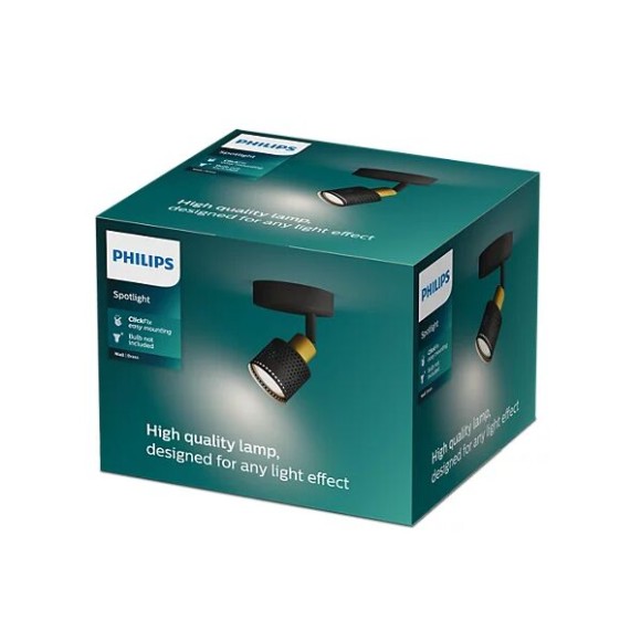 Philips 8720169300071 nástenné svietidlo Niall  GU10