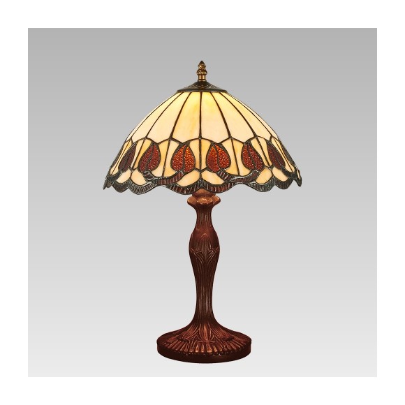 PREZENT 117 Tiffany stolná lampa E27 1x60W