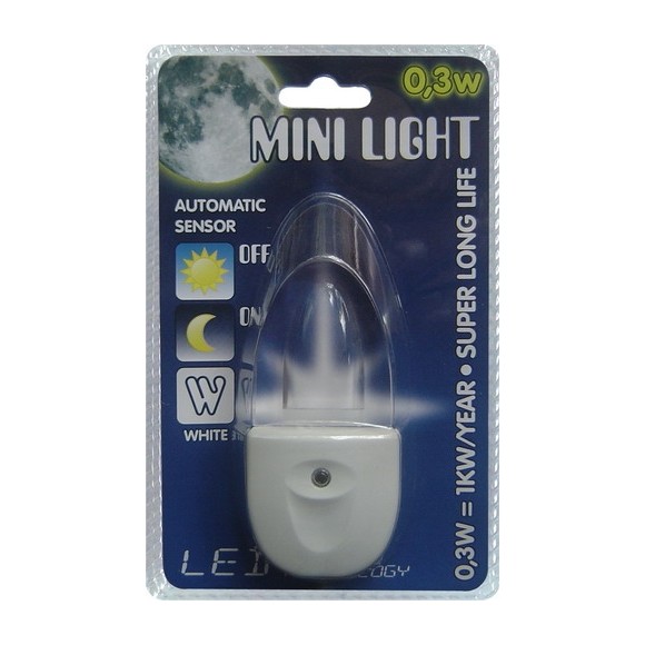 Prezent 1610 Mini Light LED orientačné osvetlenie do zásuvky