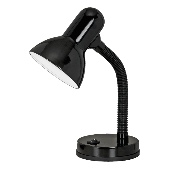 Eglo 9230 stolové svietidlo Basic 1x40W | E27 - čierna