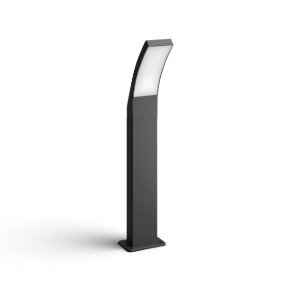 Philips 8721103110053 LED vonkajší stĺpik Splay | 4W integrovaný LED zdroj | 800lm | 2700K | antracit