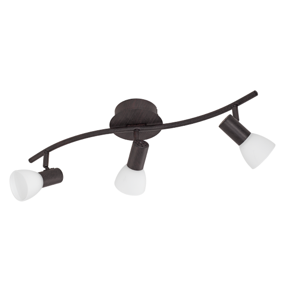 Eglo 94153 DAKAR 5 bodové svietidlo LED hnedé 3X3,3W = 1020lm 3000K