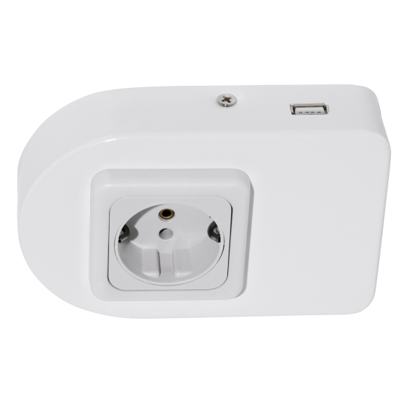 Eglo 94663 taxány zásuvka pod kuchynskú linku s USB vstupom