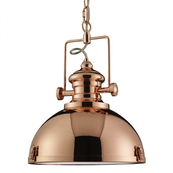 Searchlight 2297CU Industrial pendants závesné svietidlo 1xE27