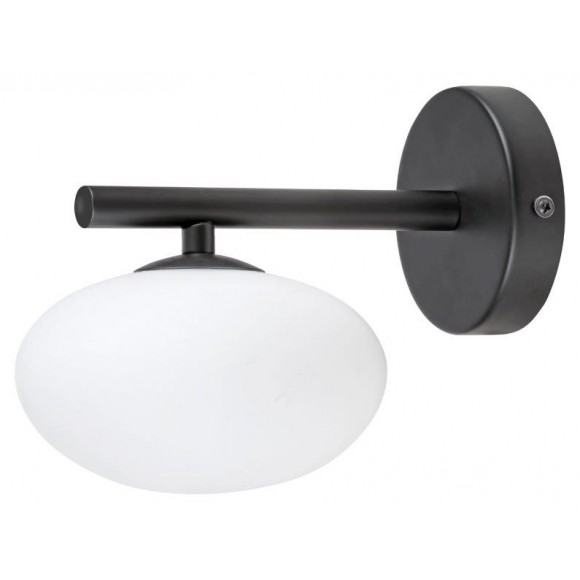 Rabalux 3059 nástenná lampa Calista 1x28W | G9 - čierna, biela