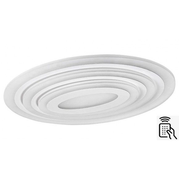 Rabalux 3097 LED stropné svietidlo Taneli 1x41W | 3053lm | 3000-6500K - CCT, stmievateľné, diaľkové ovládanie, biela