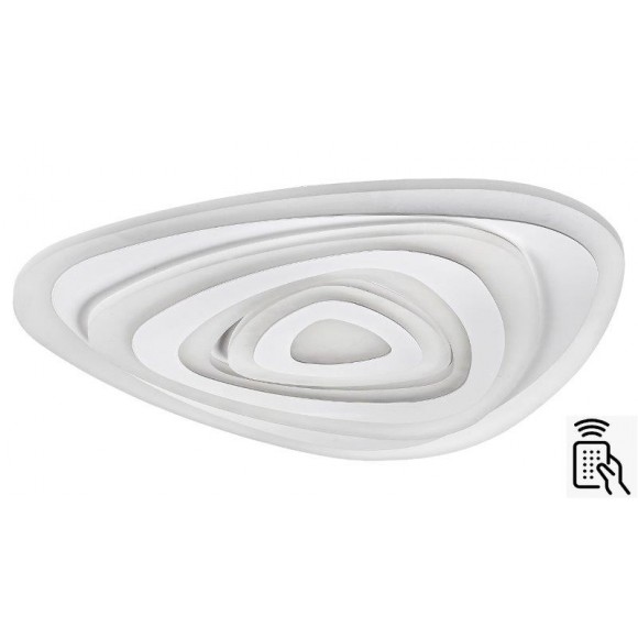 Rabalux 3099 LED stropné svietidlo Taneli 1x51W | 3685lm | 3000-6500K - CCT, stmievateľné, diaľkové ovládanie, biela