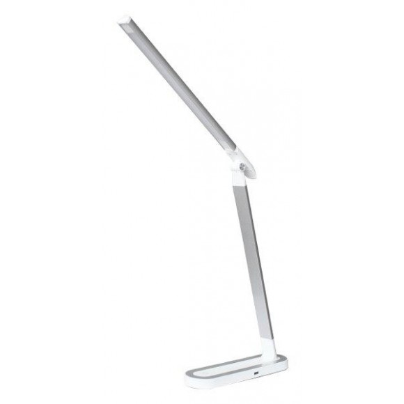 Rabalux 3349 LED stolové svietidlo Misha 1x7W | 360-400lm | 4000K - stmievateľné, biela, strieborná
