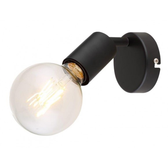 Rabalux 3986 nástenná lampa Lamar 1x40W | E27 - čierna