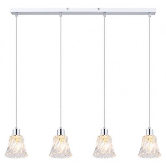 Rabalux 5303 závesné stropné svietidlo Hestia 4x40W | E14 - chróm