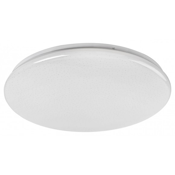 Rabalux 5445 LED stropné svietidlo Danny 1x36W | 3000lm | 3000-6500K | IP20 - CCT, stmievateľné, s diaľkovým ovládaním, s funkciou časovača, efekt trblietania, biele