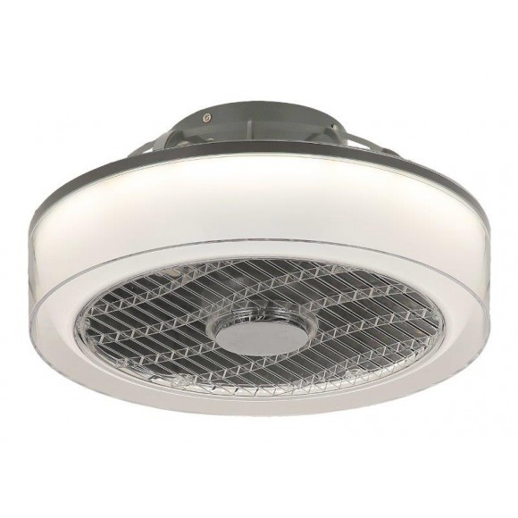 Rabalux 6857 LED stropné svietidlo s ventilátorom Dalfon 1x30W | 1500lm | 3000-6000K - šedá