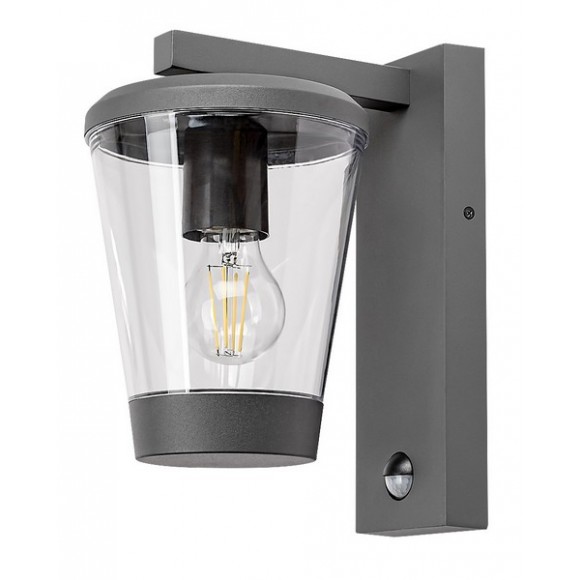 Rabalux 7267 vonkajšia nástenná lampa so senzorom Savano 1x40W | E27 | IP44